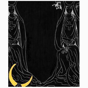 High Priestess Tarot Card Painting Wall Art